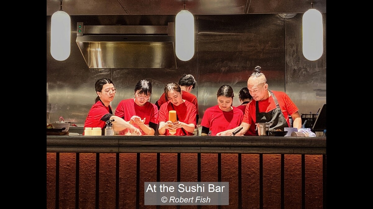 At the Sushi Bar
